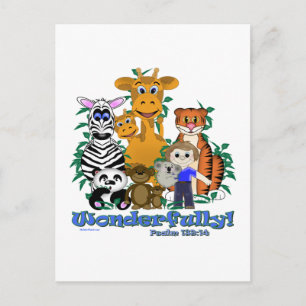 Wunderbar gemacht postkarte