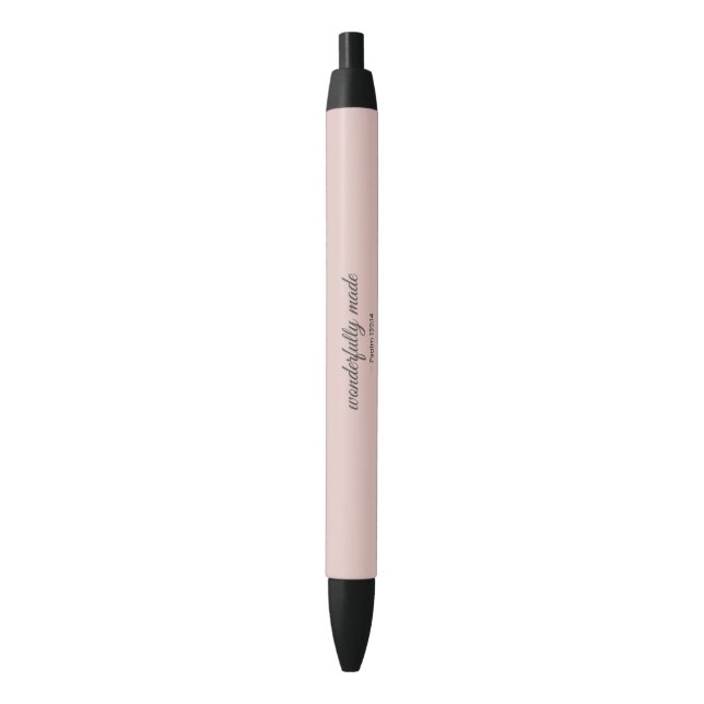 Wunderbar gemachter christlicher Stift – Psalm 139 (Vorderseite Vertikal)
