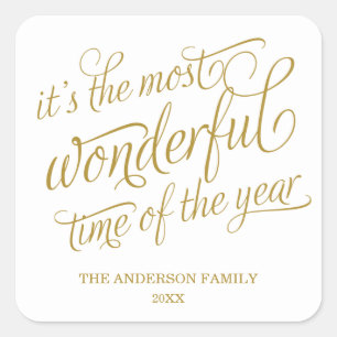 WUNDERBAR   HOLIDAY STICKERS