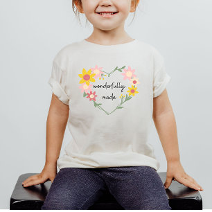Wunderbar Made Christlich Kid's Shirt
