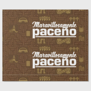 Wunderbar paceño geschenkpapier