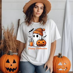 Wunderbar Spooky Style: Niedliches, lustiges Ghost T-Shirt