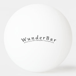 Wunderbar Tischtennisball