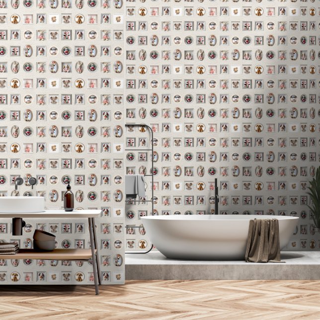 Wunderbar Wald  Tapete (Badezimmer)