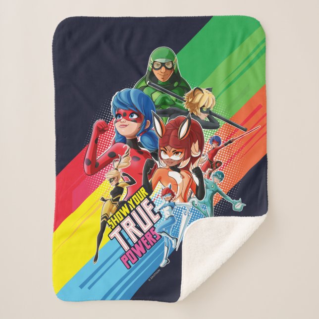 Wunderbar zeigen Ihre wahren Power Sherpadecke (Vorderseite)