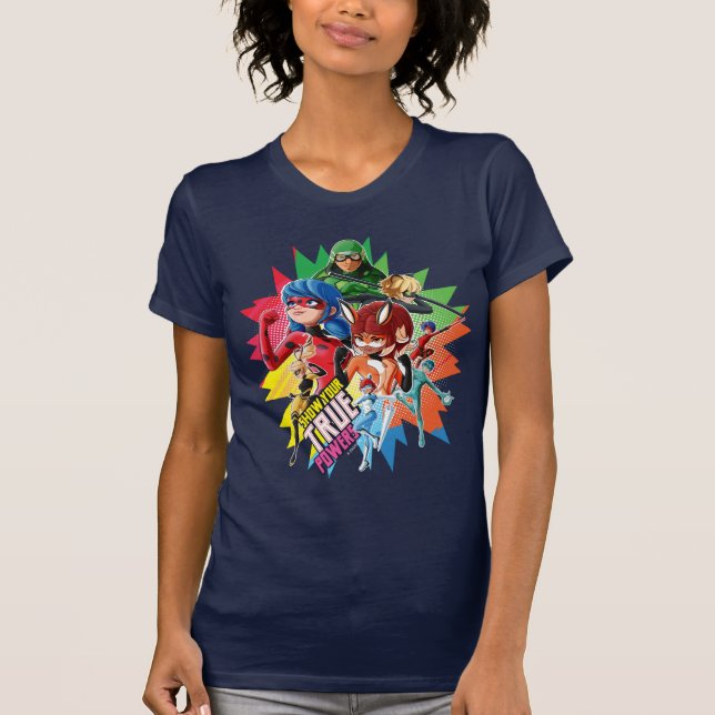 Wunderbar zeigen Ihre wahren Power T-Shirt (Vorderseite)