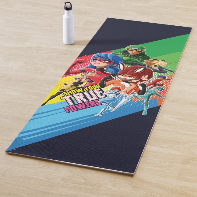 Wunderbar zeigen Ihre wahren Power Yogamatte (Beispiel)