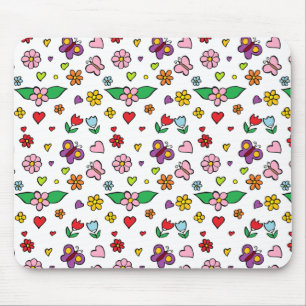 Wunderbare Blume Design Mousepad