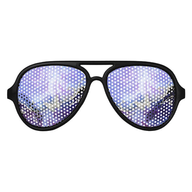 Wunderbare Blume Partybrille (Vorderseite)