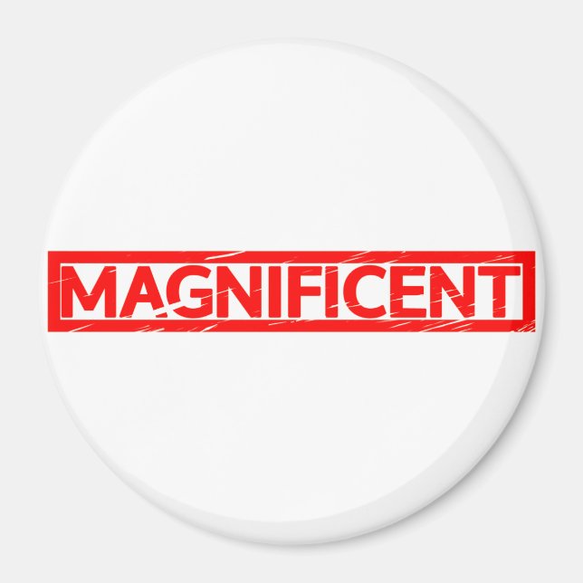 Wunderbare Briefmarke Magnet (Vorne)
