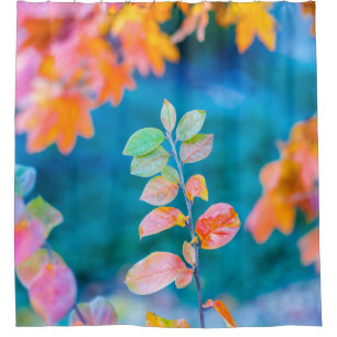 Wunderbare Cotoneaster-Blätter Duschvorhang
