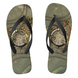 Wunderbare Dampfuhr Flip Flops