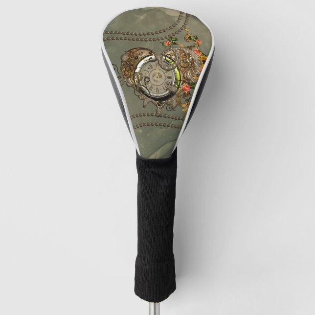 Wunderbare Dampfuhr Golf Headcover (Vorderseite)