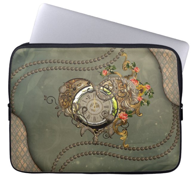 Wunderbare Dampfuhr Laptopschutzhülle (Vorderseite)