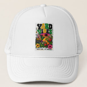 Wunderbare Designs Frauen T-Shirt / jamaikanischer Truckerkappe