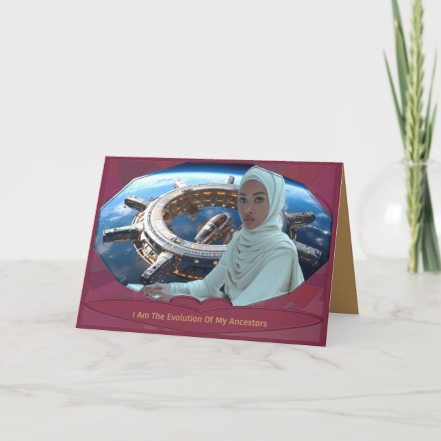 Wunderbare Geistesmeditationen Dankeskarte (Vorderseite)