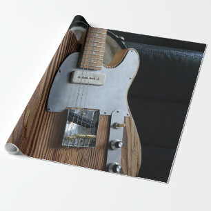 Wunderbare Gitarre Geschenkpapier