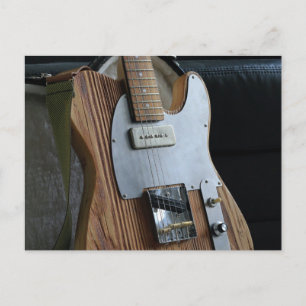 Wunderbare Gitarre Postkarte