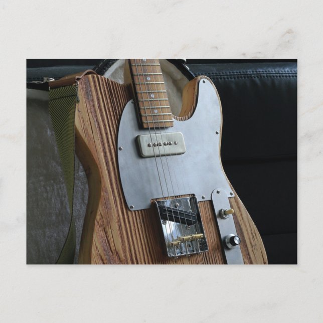 Wunderbare Gitarre Postkarte (Vorderseite)