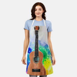 Wunderbare Gitarre Schürze