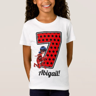 Wunderbare Ladybug & Cat Noir 7. Geburtstag T-Shirt