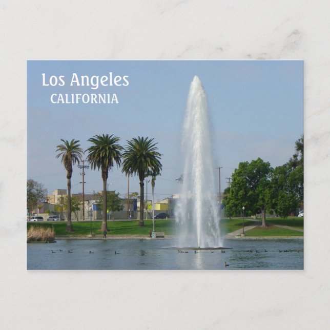 Wunderbare Los Angeles Postcard! Postkarte (Vorderseite)