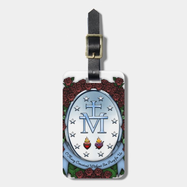 Wunderbare Medaille 2 Gepäckanhänger (Vorderseite vertikal)