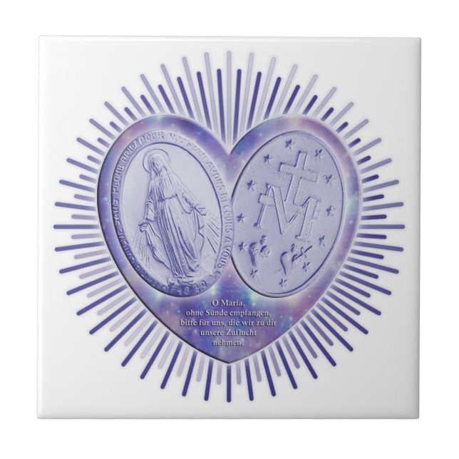 Wunderbare Medaille Fliese (Vorderseite)