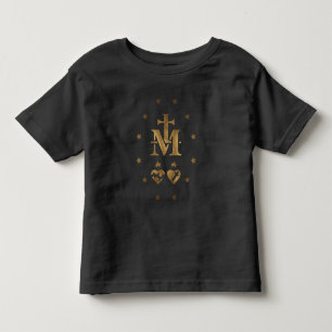 Wunderbare Medaille, Medaille unserer Dame der Gna Kleinkind T-shirt