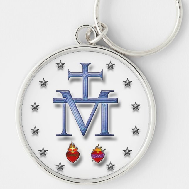 Wunderbare Medaille Schlüsselanhänger (Vorne)