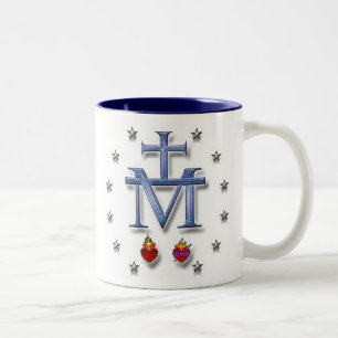 Wunderbare Medaille Zweifarbige Tasse