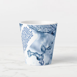 Wunderbare Wasserwissenschaftlerquote Milchtasse