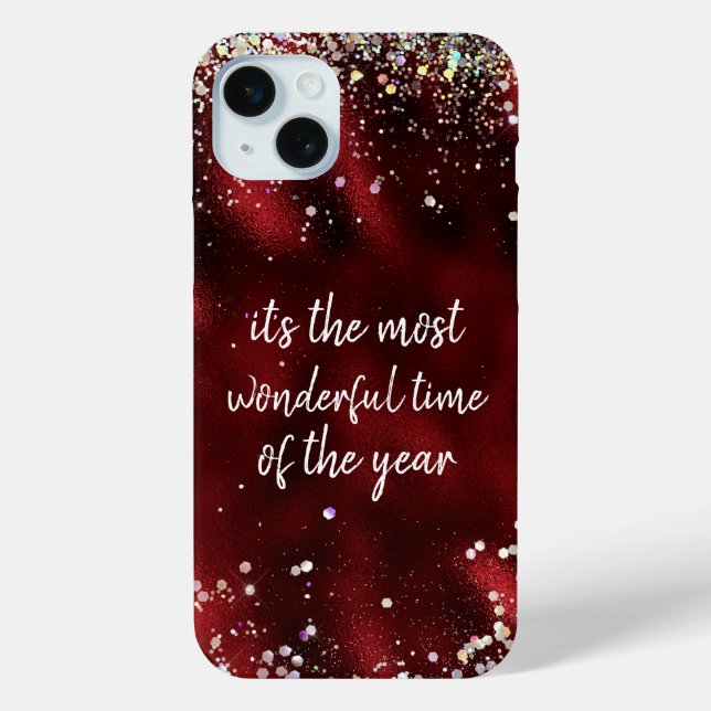 Wunderbare Weihnachtszeit Case-Mate iPhone Hülle (Rückseite)
