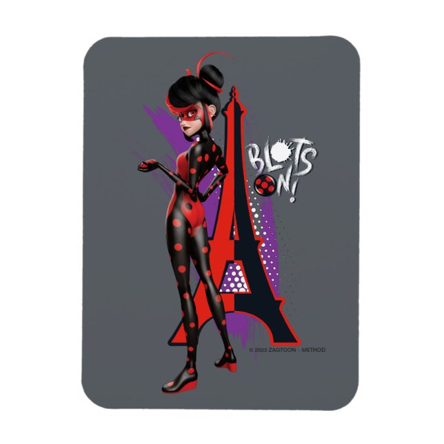 Wunderbare Wiederholung Shadybug blendet auf! Magnet (Vertikal)