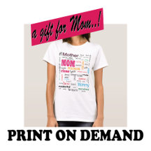 Wunderbarer bester Word Cloud-T - Shirt