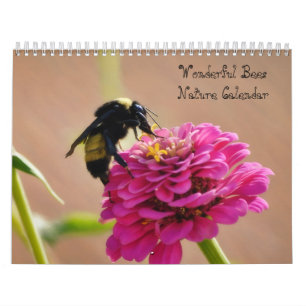 Wunderbarer Bienen Naturkalender Kalender