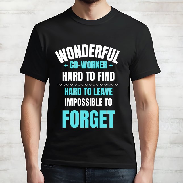 Wunderbarer Co-Worker-Abschied-T - Shirt (Von Creator hochgeladen)
