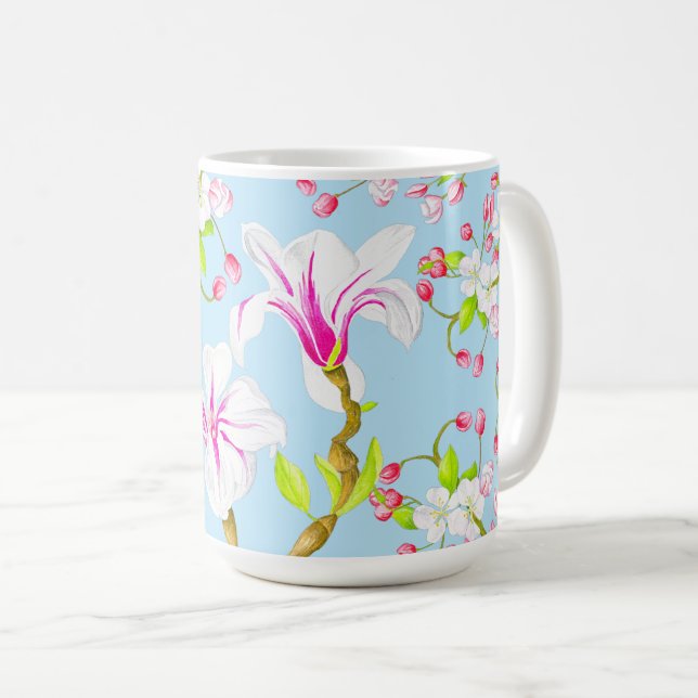 Wunderbarer Frühling auf klassischer Tasse (M,C) (VorderseiteRechts)