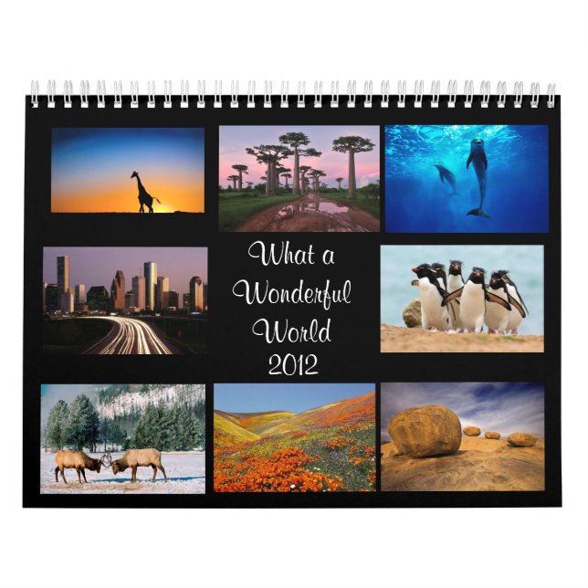 Wunderbarer Kalender der Welt2012 (Titelbild)