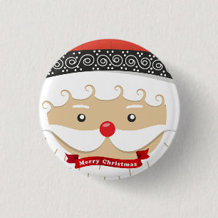 Wunderbarer, Phantastischer, wunderschöner Weihnac Button