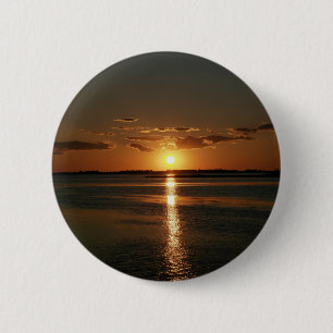 Wunderbarer Sonnenuntergang Button