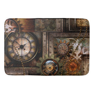 Wunderbarer steampunk Entwurf Badematte