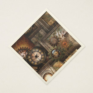 Wunderbarer steampunk Entwurf Serviette