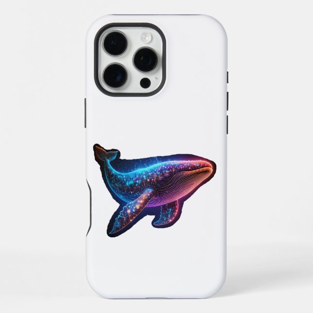 Wunderbarer Wal iPhone Hülle (Rückseite)