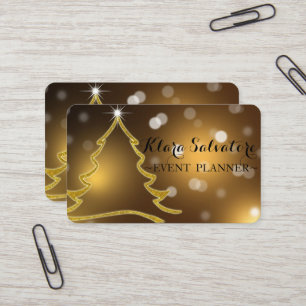 Wunderbarer Weihnachtsbaum Visitenkarte