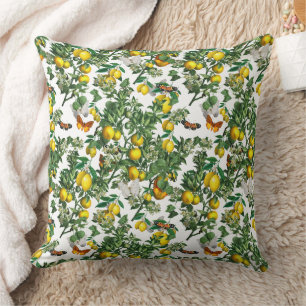 Wunderbares botanisches Blumendesign Kissen