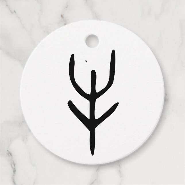 Wunderbares Chinesisch-Zodiac-Ox-#001- Geschenkanhänger (Vorderseite)