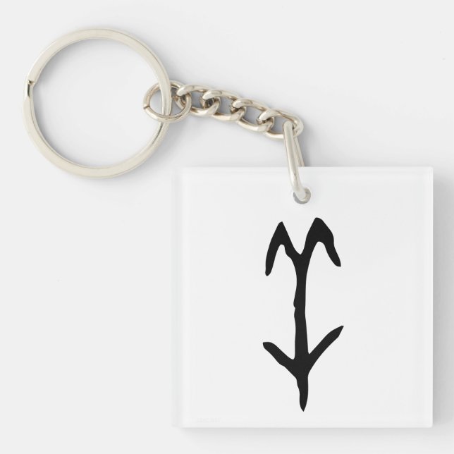 Wunderbares Chinesisches Zodiac-Ziegen-#001- Schlüsselanhänger (Vorderseite)