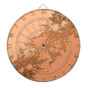 Wunderbares dekoratives Vintages Dartscheibe