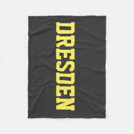 Wunderbares Design für alle Dresdner Fleecedecke